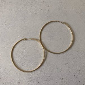 Sheila Thin Flat Eternity Hoops